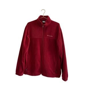 Columbia Fleece Full Zip Jacket Mens L